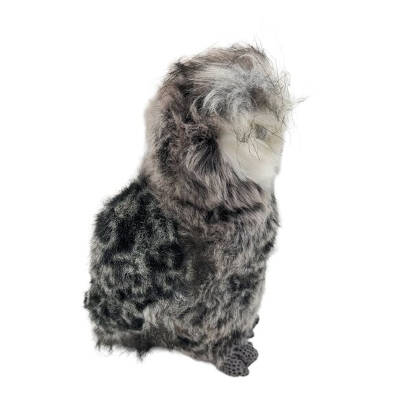 Aurora Owl Fluffy Plush Stuffed Animals Classroom Science Realistic10" - Picture 6 of 10